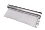 S&S 4mm Aluminum Foil Backed Silver EPE Flooring Underlay Roll 20m² - Image 2