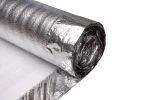S&S 4mm Aluminum Foil Backed Silver EPE Flooring Underlay Roll 20m²