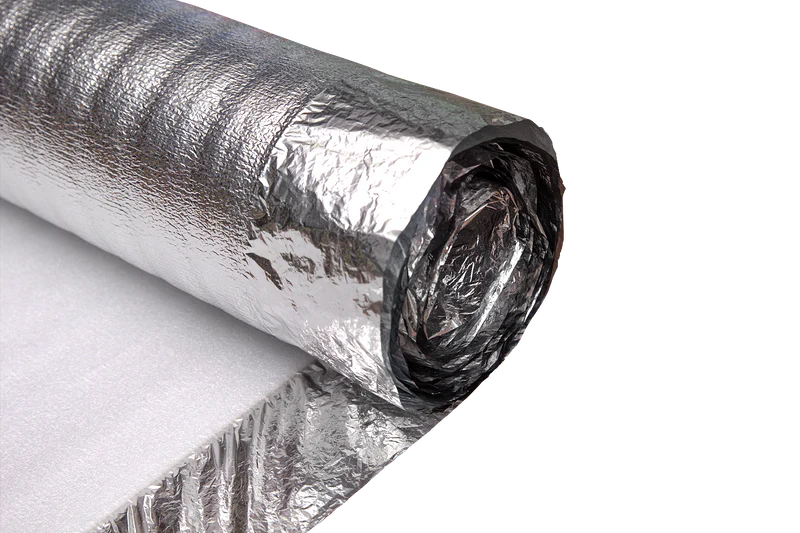 3_1_1_800x S&S 4mm Aluminum Foil Backed Silver EPE Flooring Underlay Roll 20m² - Image 1