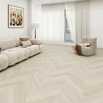 S&S SPC Herringbone Flooring Crescent Oak 6.5mm