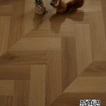 S&S German technology MDF herringbone laminate flooring Oak Brown 11.5mm 1218x402mm