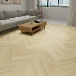S&S SPC Herringbone Flooring Sanded Oak 6.5mm