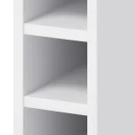 S&S J-Pull Matt White Kitchen Cabinet Base Wine Rack Unit (W)200mm (H)720mm (D)570mm
