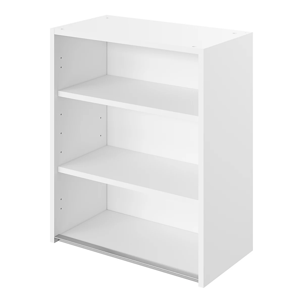 goodhome-caraway-innovo-matt-white-standard-wall-cabinet-w-600mm-d-320mm~5059340242002_01c (1) S&S True Handleless Matt White Kitchen Cabinet Wall Unit (H)720mm (W)600mm (D)300mm - Image 1