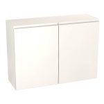 S & S J-Pull Gloss White Kitchen Cabinet Wall Unit (H)720mm (W)1000mm (D)300mm