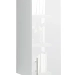 S&S Cabinets with Handles White Gloss Kitchen Cabinet Wall Unit (H)720mm (W)300mm (D)300mm